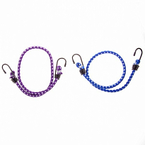 Резинка для крепления багажа 60см*8мм SKYWAY 2шт метал. Крюк 1/100